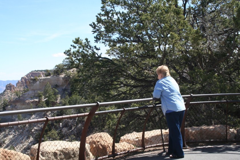 Yvonne at Grand Canyon